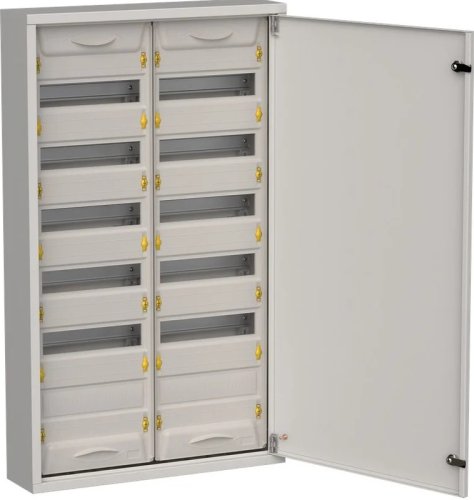 Корпус металлический IEK ЩРн-144 (2х72) TITAN 5 960х570х140 IP31 метал. сер. картинка 